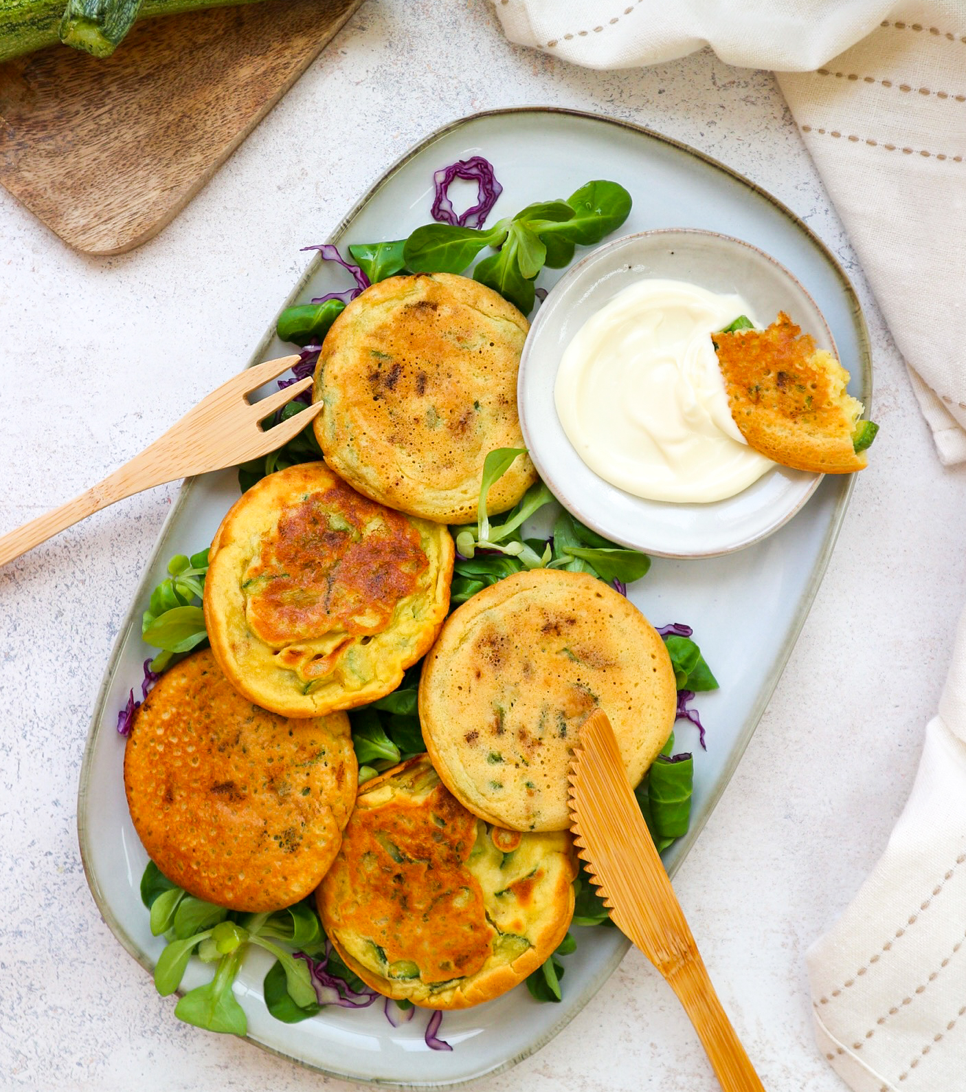 PANCAKE SALATI DI CECI E VERDURE - La Ricetta Facile E Veloce Perfetta ...